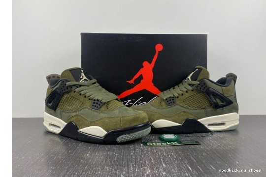 4 SE Jordan Medium Retro  FB9927-200  Olive FB9927-200  Craft  0319